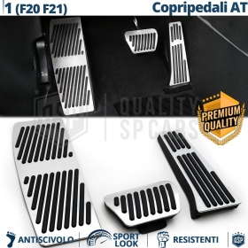 Car PEDAL Covers for BMW 1 Series F20 F21 AUTOMATIC | Aluminum and Non-slip Rubber Sports Pedals Car PEDAL Covers for BMW 1 Series F20 F21 AUTOMATIC | Aluminum and Non-slip Rubber Sports Pedals