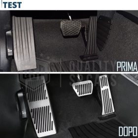 Car PEDAL Covers for BMW 4 Series F32 F33 F36 AUTOMATIC | Aluminum and Non-slip Rubber Sports Pedals