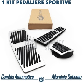 Car PEDAL Covers for BMW 4 Series F32 F33 F36 AUTOMATIC | Aluminum and Non-slip Rubber Sports Pedals