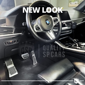 Car PEDAL Covers for BMW X5 E70 AUTOMATIC Transmission | Aluminum and Rubber Sports Pedals Car PEDAL Covers for BMW X5 E70 AUTOMATIC Transmission | Aluminum and Rubber Sports Pedals