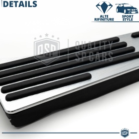 Car PEDAL Covers for BMW X5 F15 F85 AUTOMATIC | Aluminum and Rubber Sports Pedals Car PEDAL Covers for BMW X5 F15 F85 AUTOMATIC | Aluminum and Rubber Sports Pedals