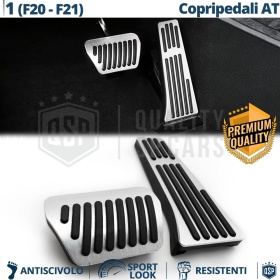 COUVRE PÉDALES Sport pour BMW Série 1 F20 F21 AUTOMATIQUE | Aluminium et Caoutchouc Antidérapant COUVRE PÉDALES Sport pour BMW Série 1 F20 F21 AUTOMATIQUE | Aluminium et Caoutchouc Antidérapant