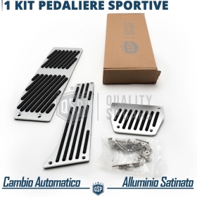 CUBRE PEDALES Deportivos para BMW M3 E46 Cambios Automático | Pedales de Aluminio y Goma Antideslizante
