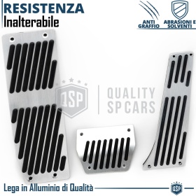 CUBRE PEDALES Deportivos para BMW M3 E46 Cambios Automático | Pedales de Aluminio y Goma Antideslizante