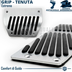 CUBRE PEDALES Deportivos para BMW M3 E46 Cambios Automático | Pedales de Aluminio y Goma Antideslizante
