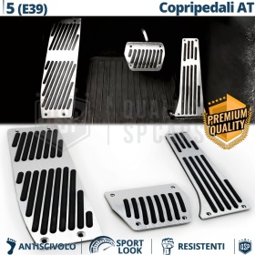 CUBRE PEDALES Deportivos para BMW Serie 5 E39 Cambios Automático | Pedales de Aluminio y Goma Antideslizante