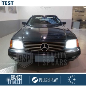 Lampade LED H4 per MERCEDES CLASSE SL R129 Anabbaglianti + Abbaglianti CANbus | 6500K Bianco Ghiaccio