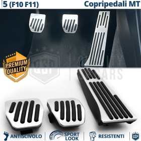 CUBRE PEDALES Deportivos para Bmw Serie 5 F10, F11 Manuales | Pedales de Aluminio y Goma Antideslizante CUBRE PEDALES Deportivos para Bmw Serie 5 F10, F11 Manuales | Pedales de Aluminio y Goma Antideslizante