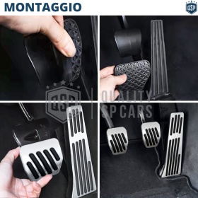 CUBRE PEDALES Deportivos para Bmw Serie 3 E46 Manuales | Pedales de Aluminio y Goma Antideslizante CUBRE PEDALES Deportivos para Bmw Serie 3 E46 Manuales | Pedales de Aluminio y Goma Antideslizante
