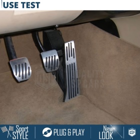 CUBRE PEDALES Deportivos para Bmw Serie 3 E46 Manuales | Pedales de Aluminio y Goma Antideslizante CUBRE PEDALES Deportivos para Bmw Serie 3 E46 Manuales | Pedales de Aluminio y Goma Antideslizante