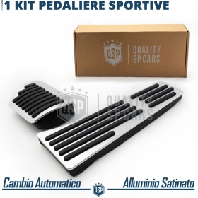 CUBRE PEDALES Deportivos para BMW Serie 5 G30 G31 Cambio AUTOMÁTICO | Pedales de Aluminio y Goma CUBRE PEDALES Deportivos para BMW Serie 5 G30 G31 Cambio AUTOMÁTICO | Pedales de Aluminio y Goma