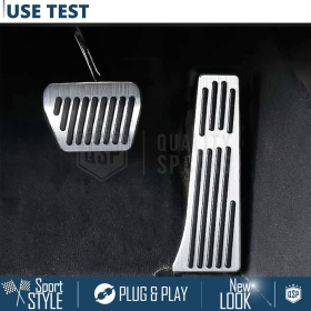 Car PEDAL Covers for BMW X3 G01 17-21 AUTOMATIC | Sports Pedals Aluminum and Rubber Car PEDAL Covers for BMW X3 G01 17-21 AUTOMATIC | Sports Pedals Aluminum and Rubber