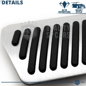 Car PEDAL Covers for BMW X3 G01 17-21 AUTOMATIC | Sports Pedals Aluminum and Rubber Car PEDAL Covers for BMW X3 G01 17-21 AUTOMATIC | Sports Pedals Aluminum and Rubber