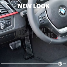 CUBRE PEDALES Deportivos para BMW Serie 4 F32 F33 F36 AUTOMÁTICO | Pedales CARBÓN NEGRO de Aluminio y Goma CUBRE PEDALES Deportivos para BMW Serie 4 F32 F33 F36 AUTOMÁTICO | Pedales CARBÓN NEGRO de Aluminio y Goma