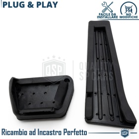 CUBRE PEDALES Deportivos para BMW Serie 4 F32 F33 F36 AUTOMÁTICO | Pedales CARBÓN NEGRO de Aluminio y Goma CUBRE PEDALES Deportivos para BMW Serie 4 F32 F33 F36 AUTOMÁTICO | Pedales CARBÓN NEGRO de Aluminio y Goma