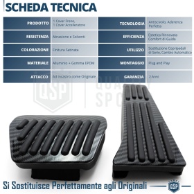 Car PEDAL Covers for BMW X3 G01 17-21 AUTOMATIC | Aluminum and Rubber BLACK CARBON Pedals Car PEDAL Covers for BMW X3 G01 17-21 AUTOMATIC | Aluminum and Rubber BLACK CARBON Pedals