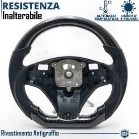 VOLANTE Deportivo para BMW (04-15), Ergonómico Plano en Carbono y Piel | Reemplazo Perfecto