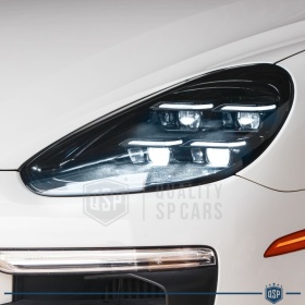 2 FAROS DELANTEROS LED Para Porsche Cayenne 2 14-17 APROBADOS | Transformación Faros 2025 Matrix Style