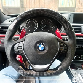 VOLANTE Deportivo para BMW (12-21), Ergonómico Plano en Carbono y Piel | Reemplazo Perfecto