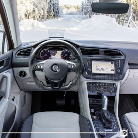 VOLANTE Deportivo para VW Tiguan AD1 16-20, Plano en Carbono y Piel | Reemplazo Ergonómico  Perfecto