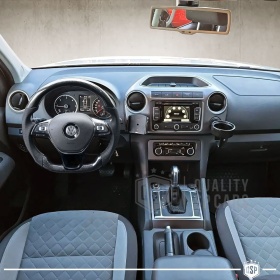 VOLANTE Deportivo para VW Amarok desde 2016, Plano en Carbono y Piel | Reemplazo Ergonómico