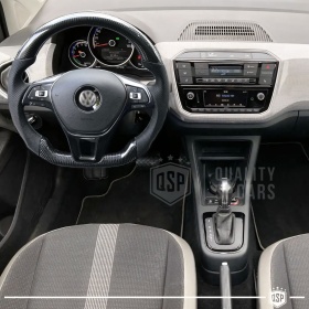 VOLANTE Deportivo para VW Up desde 2016, Plano en Carbono y Piel | Reemplazo Ergonómico