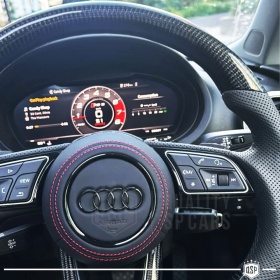 VOLANTE Deportivo para Audi A1, S1 (GB), Plano en Carbono y Piel | Reemplazo Ergonómico
