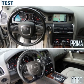 VOLANTE Deportivo para Audi Q7 4L 05-09, Plano en Carbono y Piel | Reemplazo Ergonómico
