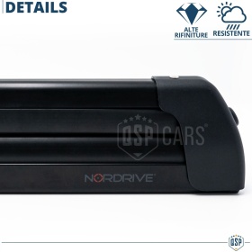PORTAESQUÍS de Coche para Barras de Techo NORDRIVE 6 PARES de Esquís | Aprobado TÜV GS