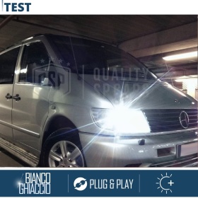 Kit LED H4 para MERCEDES CLASE V W638 Luces de Cruce + Carretera | 6500K 8000LM CANbus