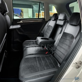 FUNDAS ASIENTOS para VW Tiguan 2 ESPECÍFICAS en CUERO Pu Ngro y Efecto Ante, | Juego Completo | Certificados TÜV