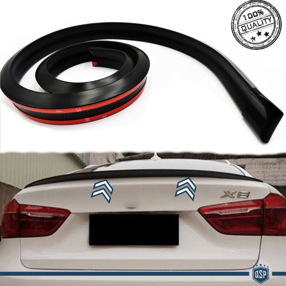 SPOILER Posteriore Per BMW SUV, Lama per cofano Bagagliaio Nero Adesivo Flessibile in EPDM SPOILER Posteriore Per BMW SUV, Lama per cofano Bagagliaio Nero Adesivo Flessibile in EPDM