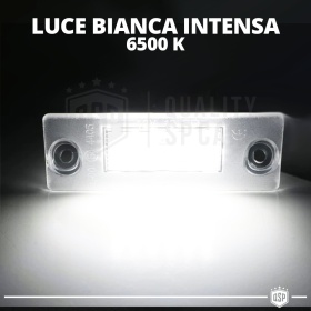 2 Luces de Matricula Led para Audi A4 (B5), Canbus 18 LED 6.500K Blanco Frío Plug & Play