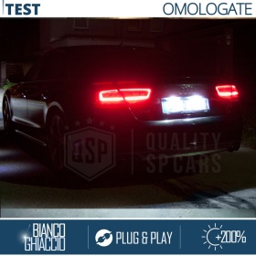 2 Luces de Matricula LED para Audi A8 4H, Canbus 6.500K Blanco Frío, Plug & Play