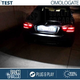 2 Luces de Matricula Led para BMW Serie 3 E90 E91, Canbus, 24 LED 6.500K Blancio Frío, Plug & Play