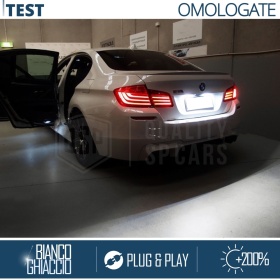 2 Luces de Matricula Led para BMW Serie 5 F10 F11, Canbus, 24 LED 6.500K Blancio Frío, Plug & Play
