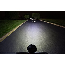 1 LUZ DE FARO ADICIONAL LED AUXILIAR AJUSTABLE ROJO COCHES TODOTERRENO 51W 6500K 3600 LUMEN