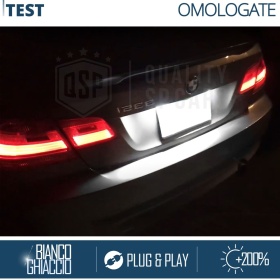 2 Luces de Matricula Led para BMW Serie 3 E92 E93 Coupé Convertible, Canbus, 24 LED 6.500K Blancio Frío, Plug & Play