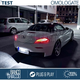 2 Luces de Matricula Led para BMW Serie Z4 E89, Canbus, 24 LED 6.500K Blanco Frío, Plug & Play