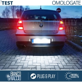 2 Luces de Matricula Led para BMW Serie 1 E81, E87 Pre-Facelift, Canbus 6.500k Blanco Frío, Plug & Play