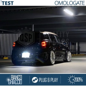 2 Luces de Matricula Led para MINI Countryman R60, Canbus 6.500k Blanco Frío, Plug & Play
