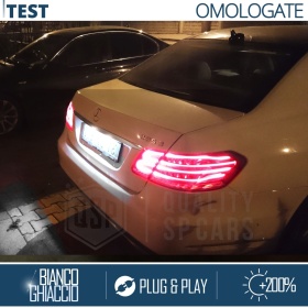 2 Luces De Matricula Led para Mercedes E (W212), E Cupe (C207) Facelift, Canbus 18 Led 6.500K, Plug & Play