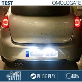 2 Luces de Matricula LED para Seat Altea XL, 100% CANbus, 18 LED 6.500K Blanco Frío, Plug & Play