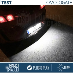 2 Luces de Matricula LED para Seat Leon MK2 (1P) 100% CANbus, 18 LED 6.500K Blanco Frío, Plug & Play