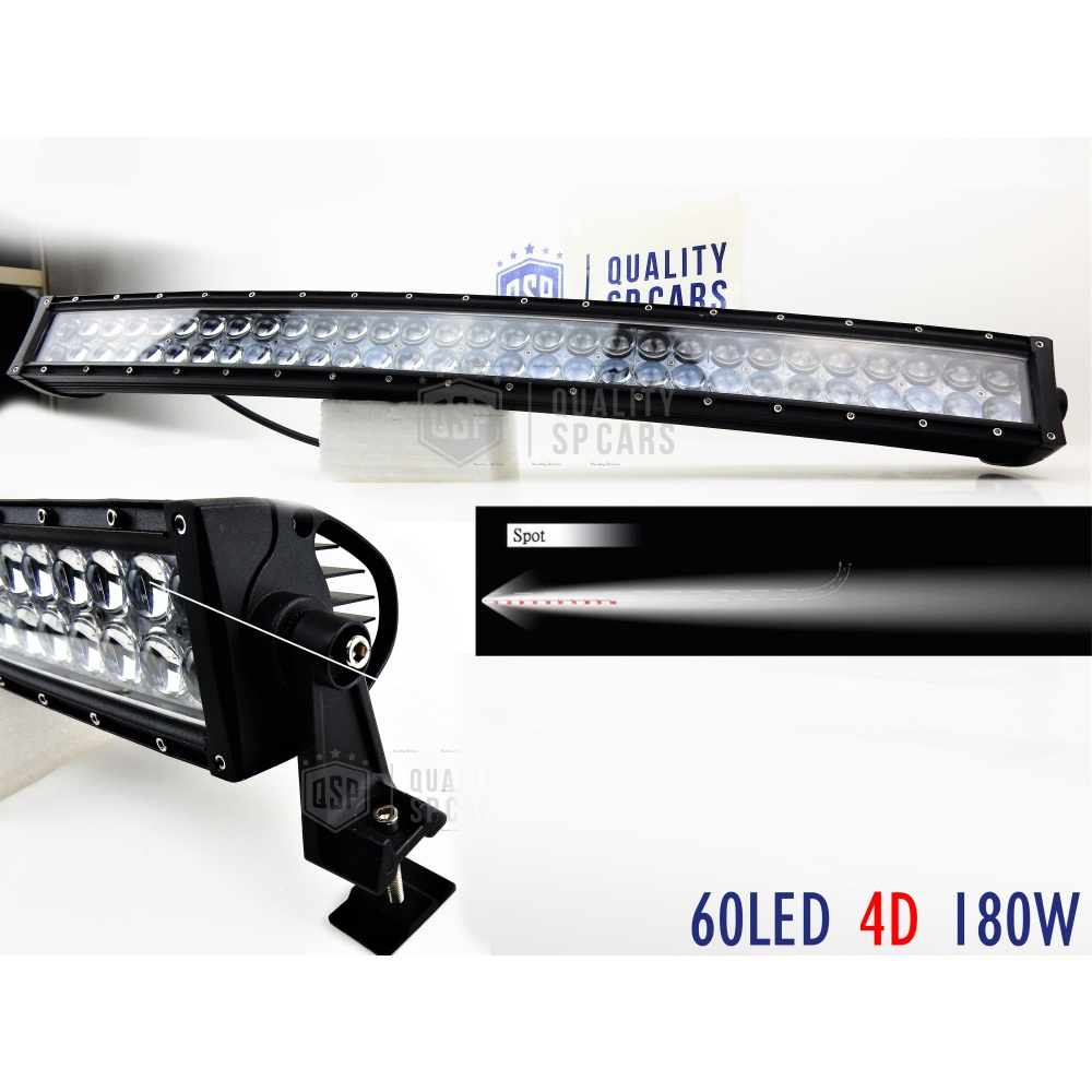 1 BARRA LED CURVADA 83CM LENTE 4D AJUSTABLE 180W PARA MAQUINAS DE TRABAJO SUV OFFROAD 6000K POTENTE LUZ SPOT 1 BARRA LED CURVADA 83CM LENTE 4D AJUSTABLE 180W PARA MAQUINAS DE TRABAJO SUV OFFROAD 6000K POTENTE LUZ SPOT