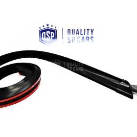 SPOILER Alerón trasero Adhesivo Compatible con FORD, LABIO Maletero / Techo en EPDM NEGRO flexible