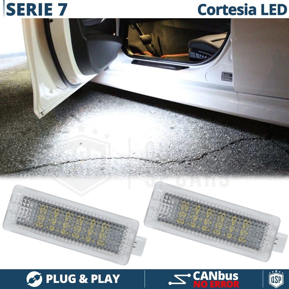2 LED Courtesy Door Lights for BMW 7 Series F01, F02 | Puddle Lights ICE White | CANbus Error FREE 2 LED Courtesy Door Lights for BMW 7 Series F01, F02 | Puddle Lights ICE White | CANbus Error FREE