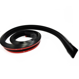 SPOILER Alerón trasero Adhesivo Comaptible con SEAT, LABIO Maletero / Techo en EPDM NEGRO flexible