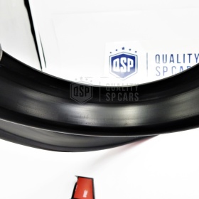 SPOILER Alerón trasero Adhesivo Comaptible con SEAT, LABIO Maletero / Techo en EPDM NEGRO flexible