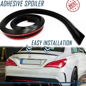 SPOILER Alerón trasero Adhesivo Para MERCEDES CLA, LABIO Maletero / Techo en EPDM NEGRO flexible